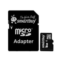 Карта памяти MicroSD 16 Gb Smart Buy HC 10 Class