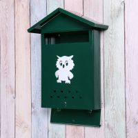 Ящик почтовый	домик темно-зеленый