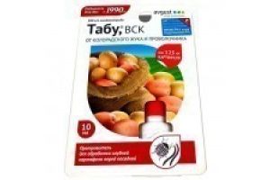 Инс.Табу протравитель д/обработки клубней от колорад жука и проволочника ПЕРЕД ПОСАДКОЙ 50мл