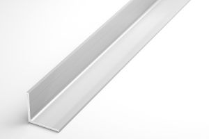 Профиль уголок 20*20*1,5 Уп06.2000 501л, серебро люкс