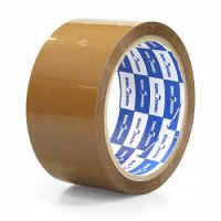 Скотч 50мм х60 м,коричневый. 40мк Klebebander