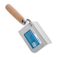 Мастерок штукатурный для внешних углов,рукоятка из бука, 110х70х70мм