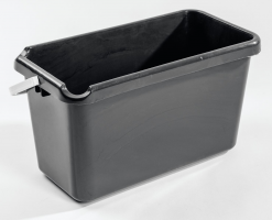 Ведро строительное прямоугольное, пластмассовое, 16л