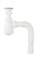 Сифон  А — 0110/А-40029 кухня с гибкой трубой 40х50