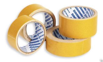 Лента клеящ 2-стор 38мм х 5м полипроп