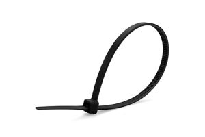 Стяжка нейлоновая, черная, 450х8,0мм