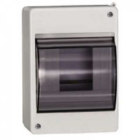 Бокс с прозр.крышк 2/4 для 4-х авт.выкл.наружн.уст.146х104х83