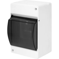 Бокс с прозр.крышк 2/6 для 6-х авт.выкл.наружн.уст. 146х136х83