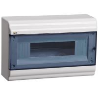 Бокс ЩРН-П-12 модулей навесн.пластик IP41 200х255х97