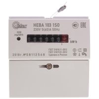 Нева (60) А 50Нz 230V на DIN-рейку Счетчик электроэнергии