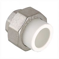 Муфта разъёмн.вн.р.20х1 белый