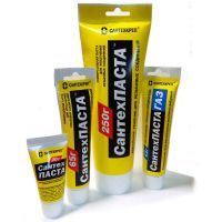С Паста сантехническая 250/270г туба СантехПаста