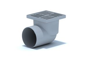 Трап 110 горизонт.не регул. пласт. 15х15