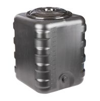 Бак пл 150л д/душа квадратный М6463 Башкирия