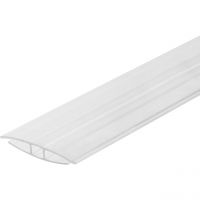 Профиль соединительный (4мм, 6м, прозрачный)